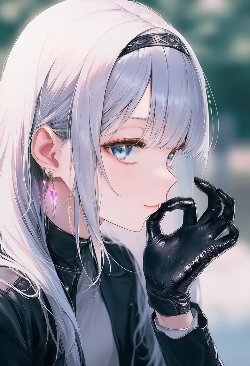 レザーグローブのAIイラスト｜プロンプト紹介：leather gloves