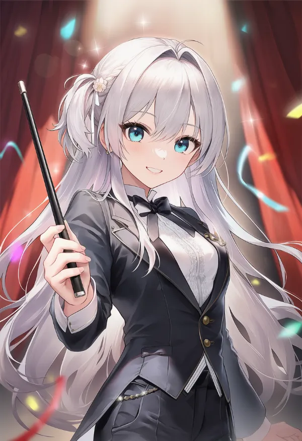 マジシャンの杖のAIイラスト｜プロンプト紹介：magician's wand