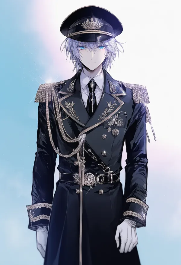 軍服（男性の服）のAIイラスト｜プロンプト紹介