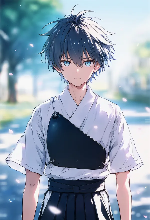 胸当て（男性の服）のAIイラスト｜プロンプト紹介