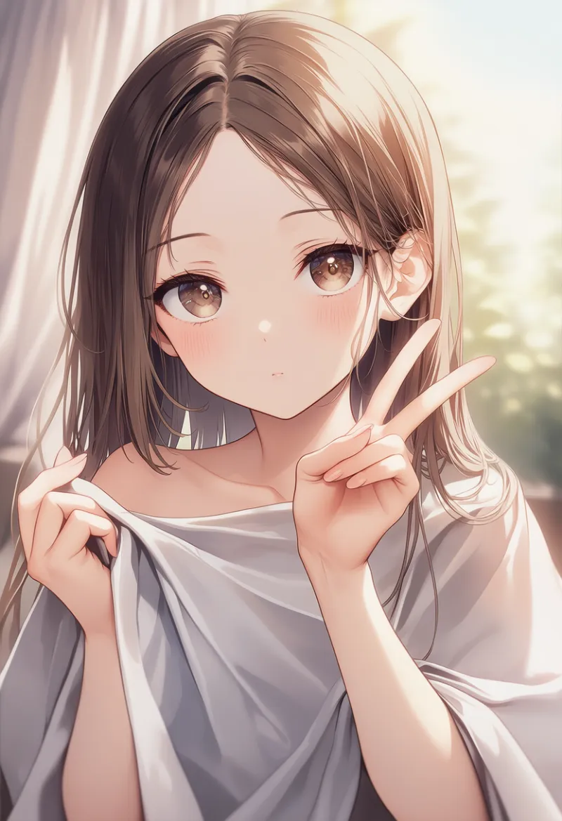 シーツで体を隠す（覆う）状態を再現したAIイラスト｜プロンプト紹介