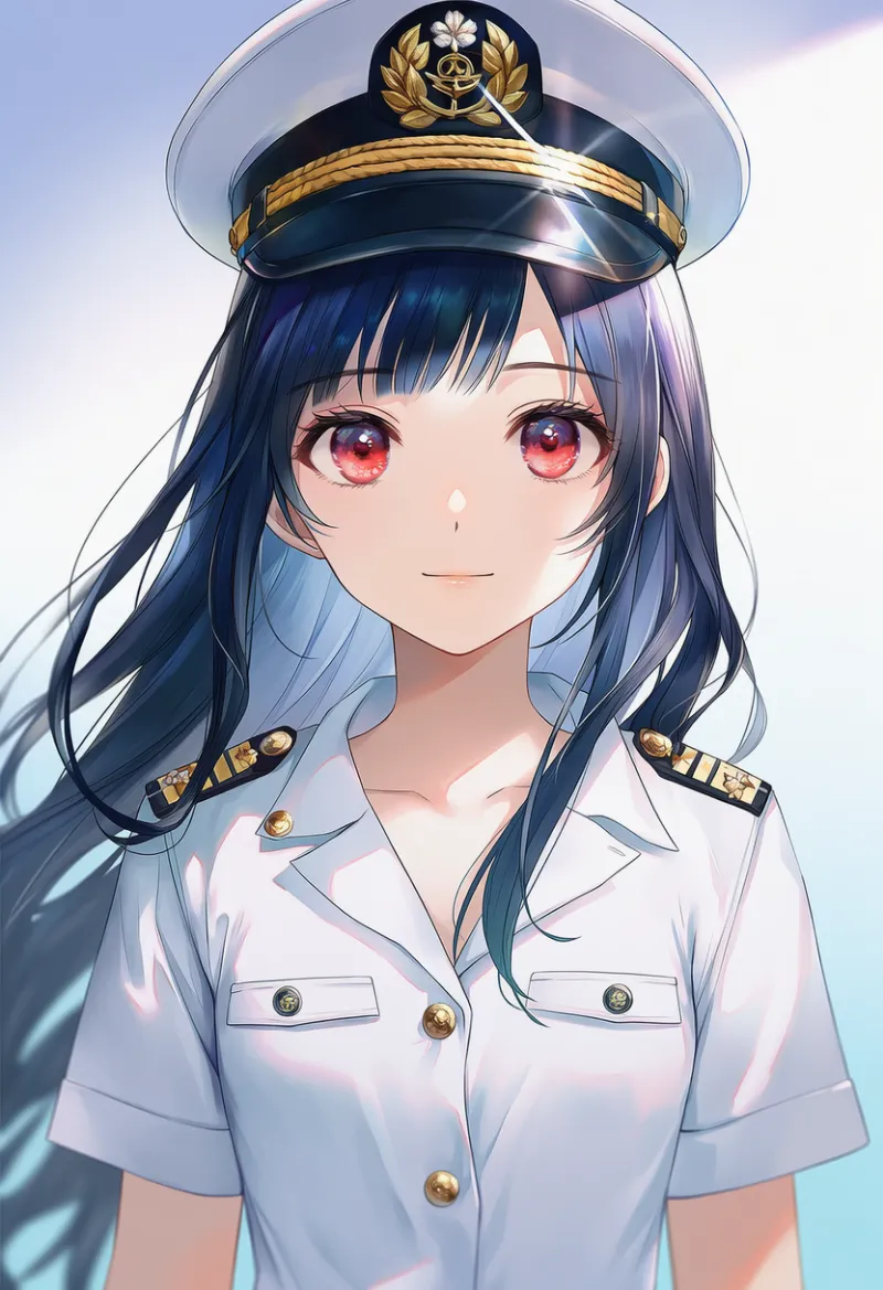 制帽（水兵の服）のAIイラスト｜プロンプト紹介