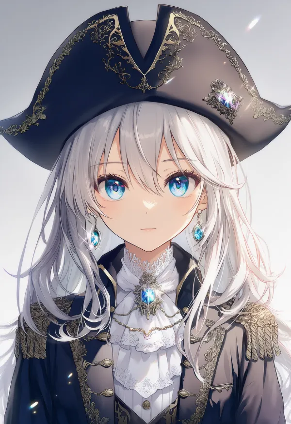 海賊帽のAIイラスト（海賊の衣装）