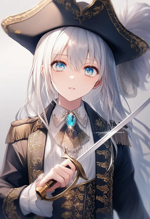 サーベルのAIイラスト（海賊の武器）