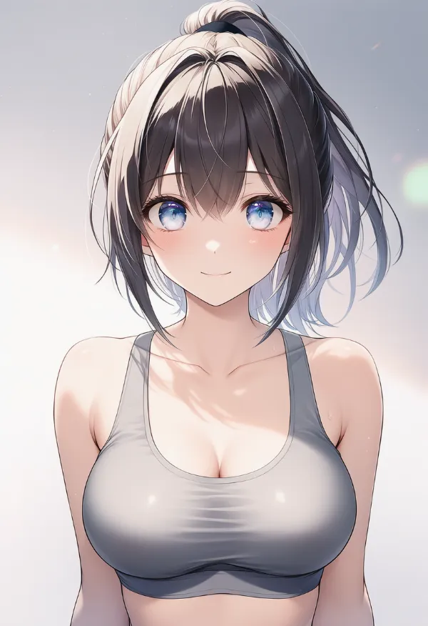 スポーツブラのAIイラスト｜プロンプト紹介：sports bra
