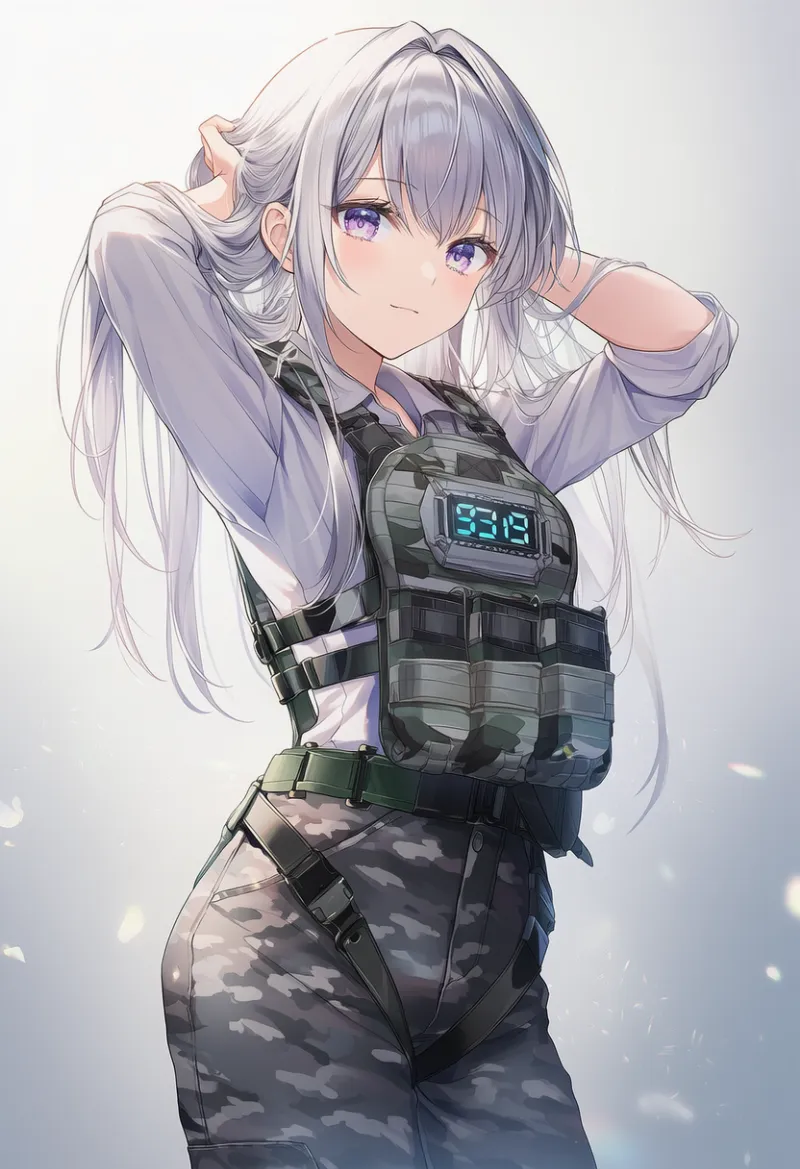 軍事・特殊部隊用ハーネスのAIイラスト｜プロンプト紹介