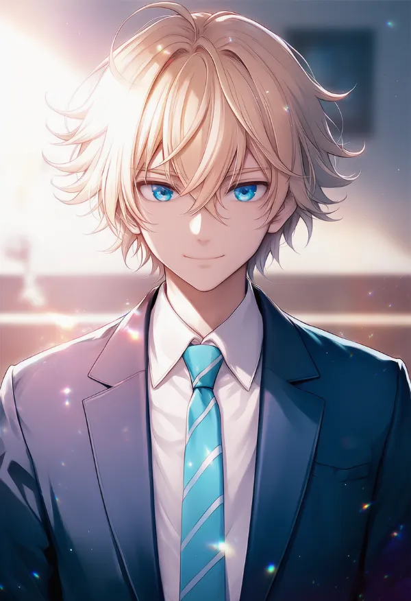 スーツジャケット（男性の服）のAIイラスト｜プロンプト紹介