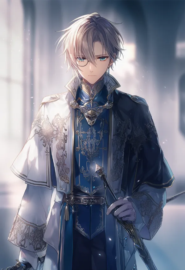 サーコート（男性の服）のAIイラスト｜プロンプト紹介