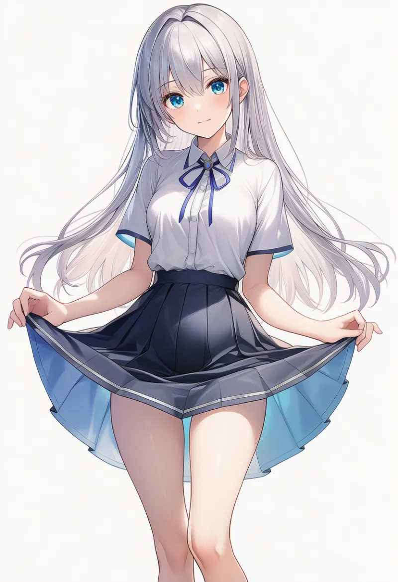 リバーシブルの服のAIイラスト｜プロンプト紹介用：two-sided fabric