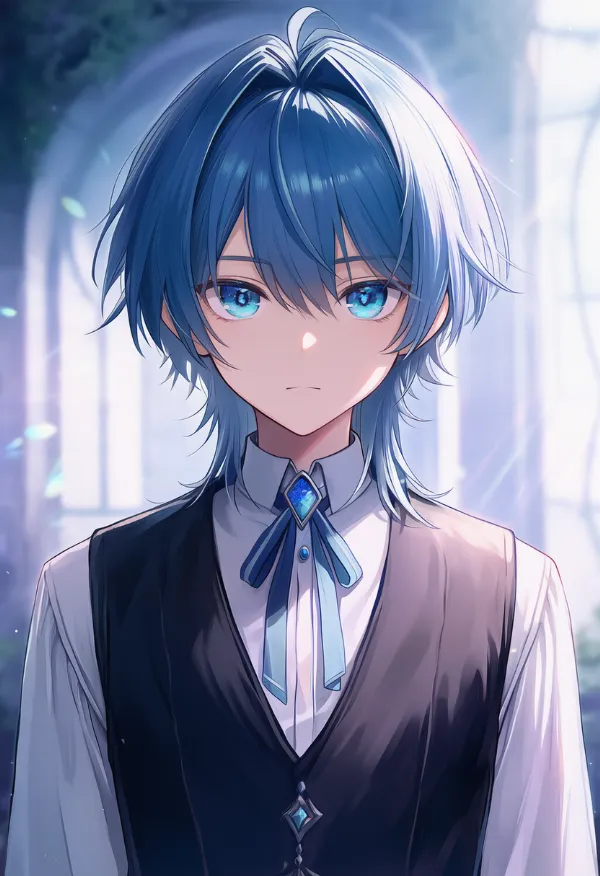 ベスト（男性の服）のAIイラスト｜プロンプト紹介