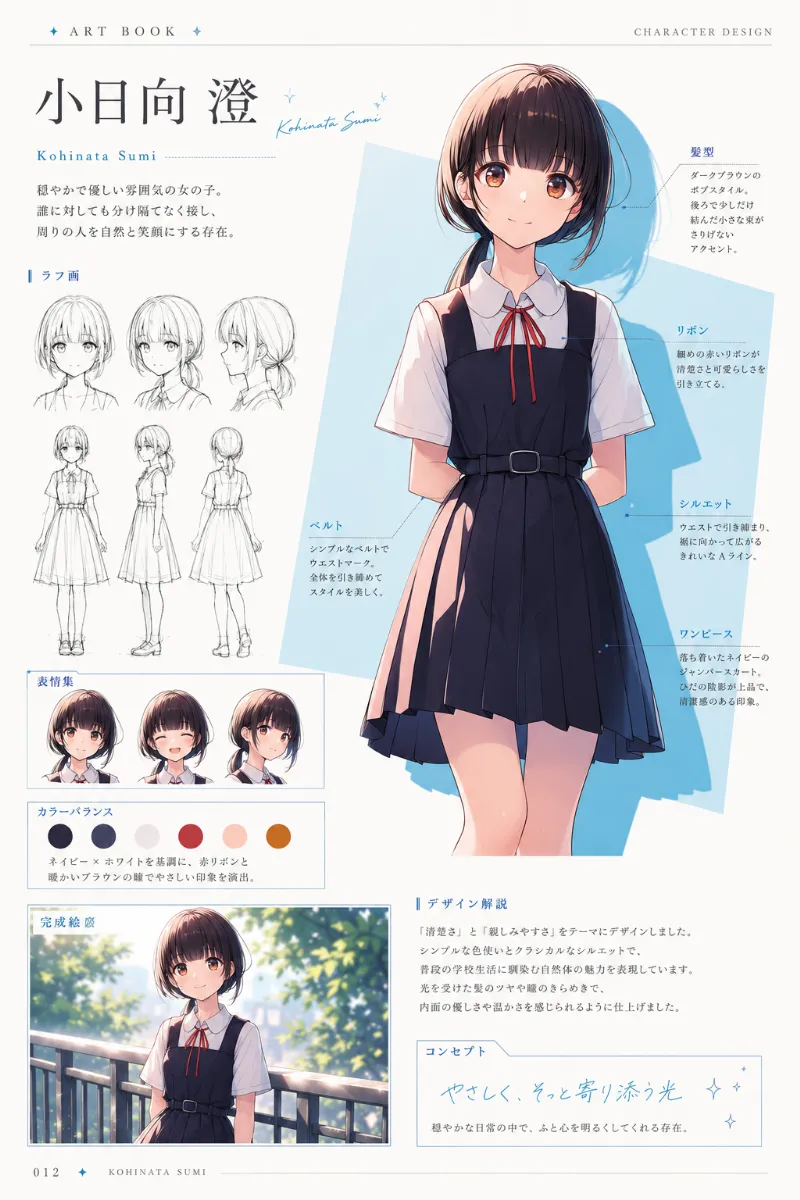 アートブック誌面風のAIイラスト｜再現用プロンプト紹介用（GPT Image 2.0）