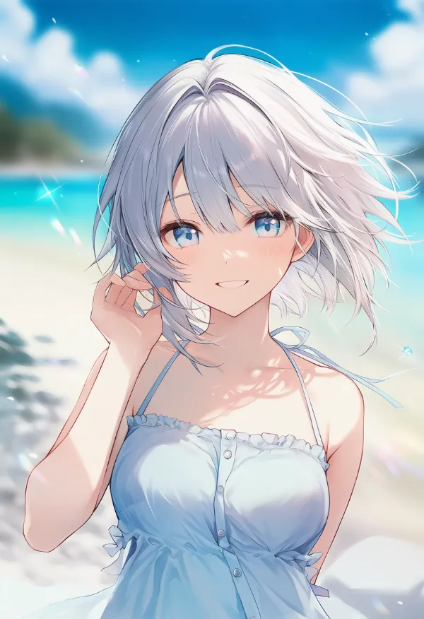 ホルタードレスを再現したAIイラスト｜プロンプト紹介用