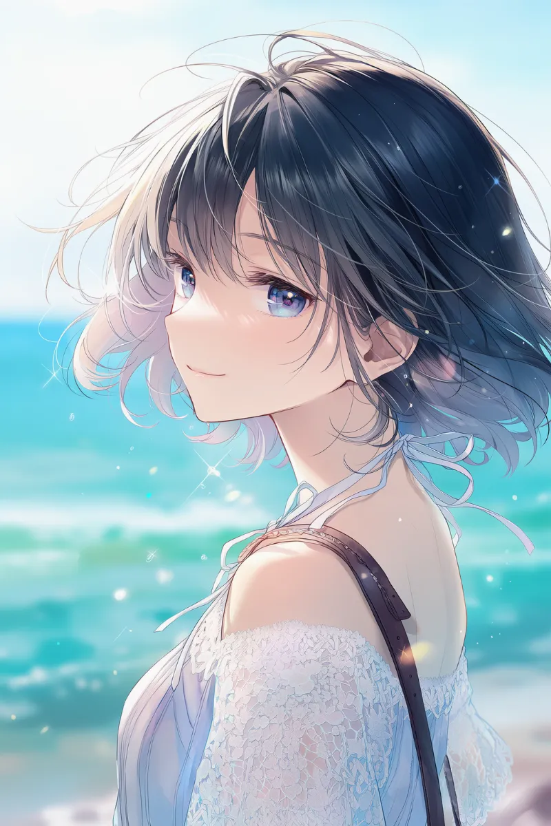 肩のストラップ全般を再現したAIイラスト｜プロンプト紹介用