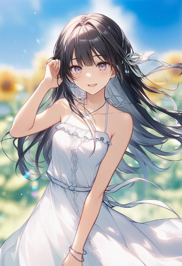 サンドレスを再現したAIイラスト｜プロンプト紹介用