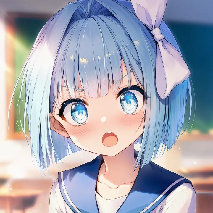 怒っている表情を再現したAIイラスト