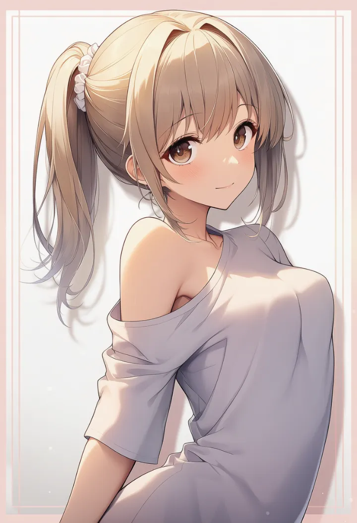背中を反らせる女性のポーズ例