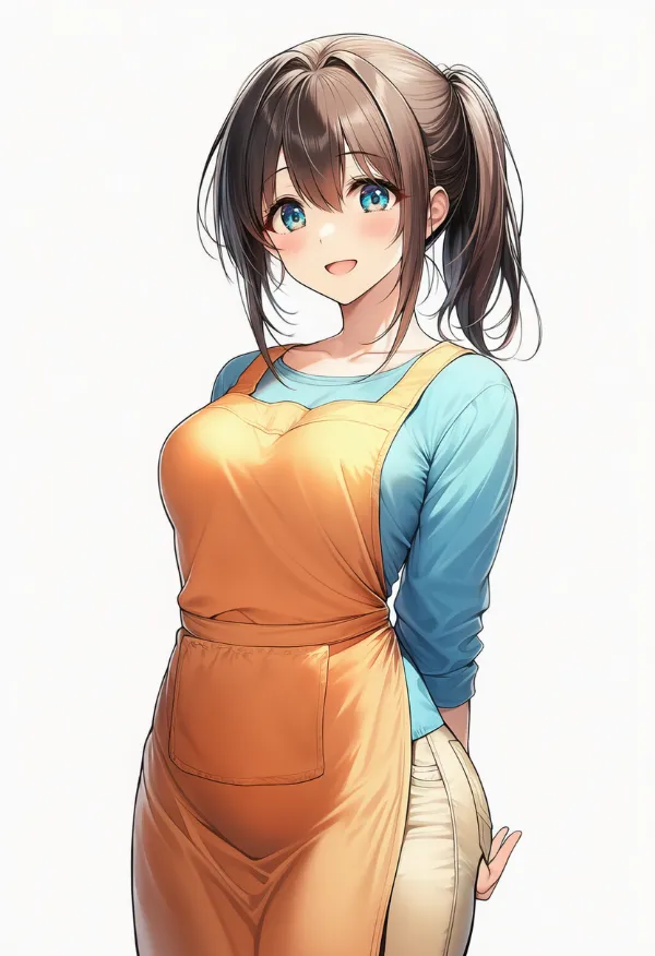 保母さん・保育士のベージュのパンツ