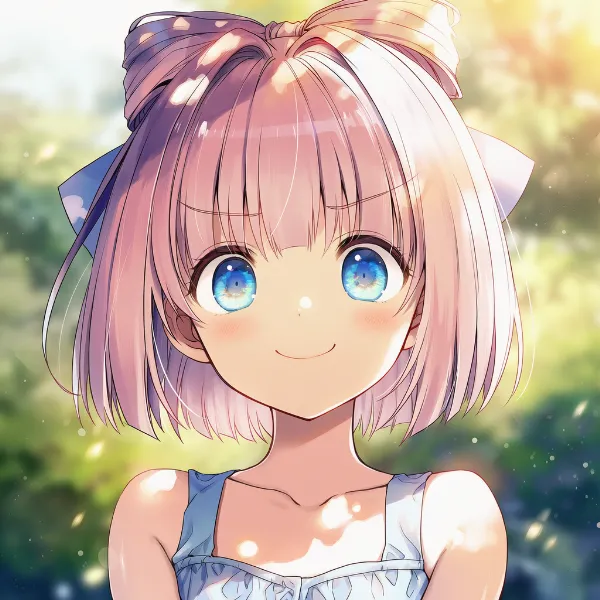 どうだと言わんばかりの得意げな表情のAIイラスト