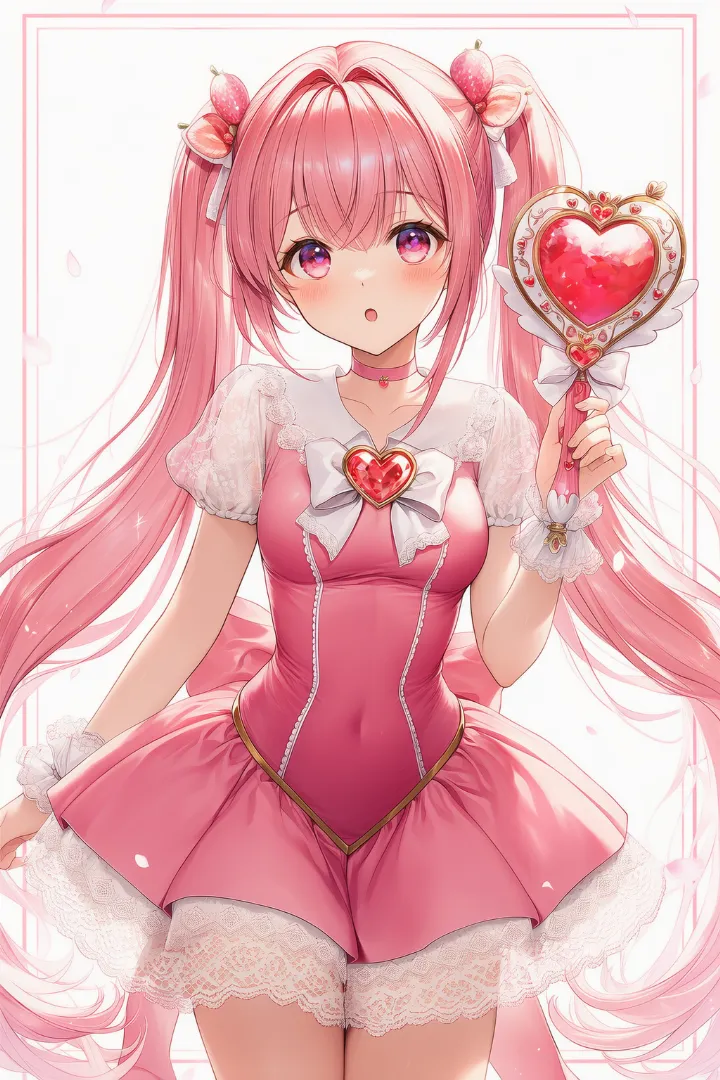 NovelAIで生成した魔法少女の全身コーデAIイラスト