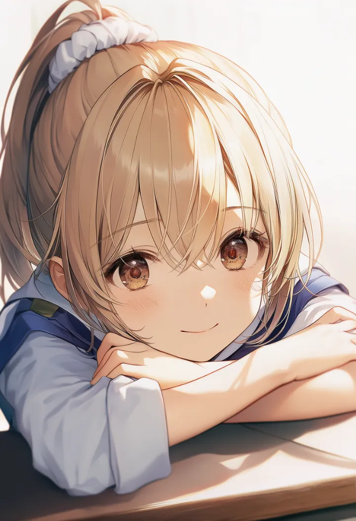 AIイラストの基本的なリラックスポーズ