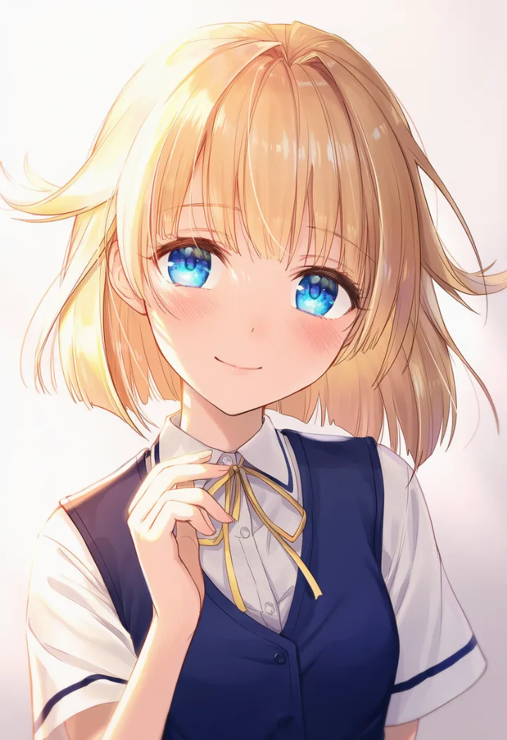 相手を誘う誘惑的な笑顔のAIイラスト