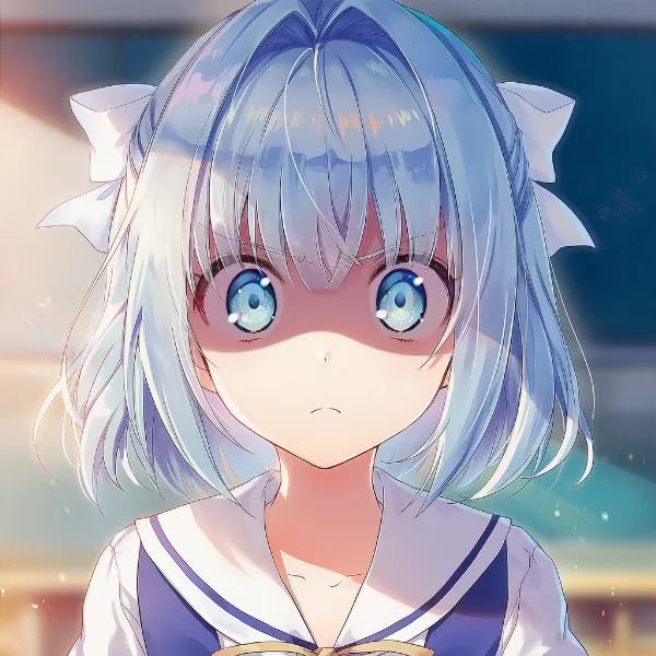 顔や目元に影を落とした静かな怒りのAIイラスト