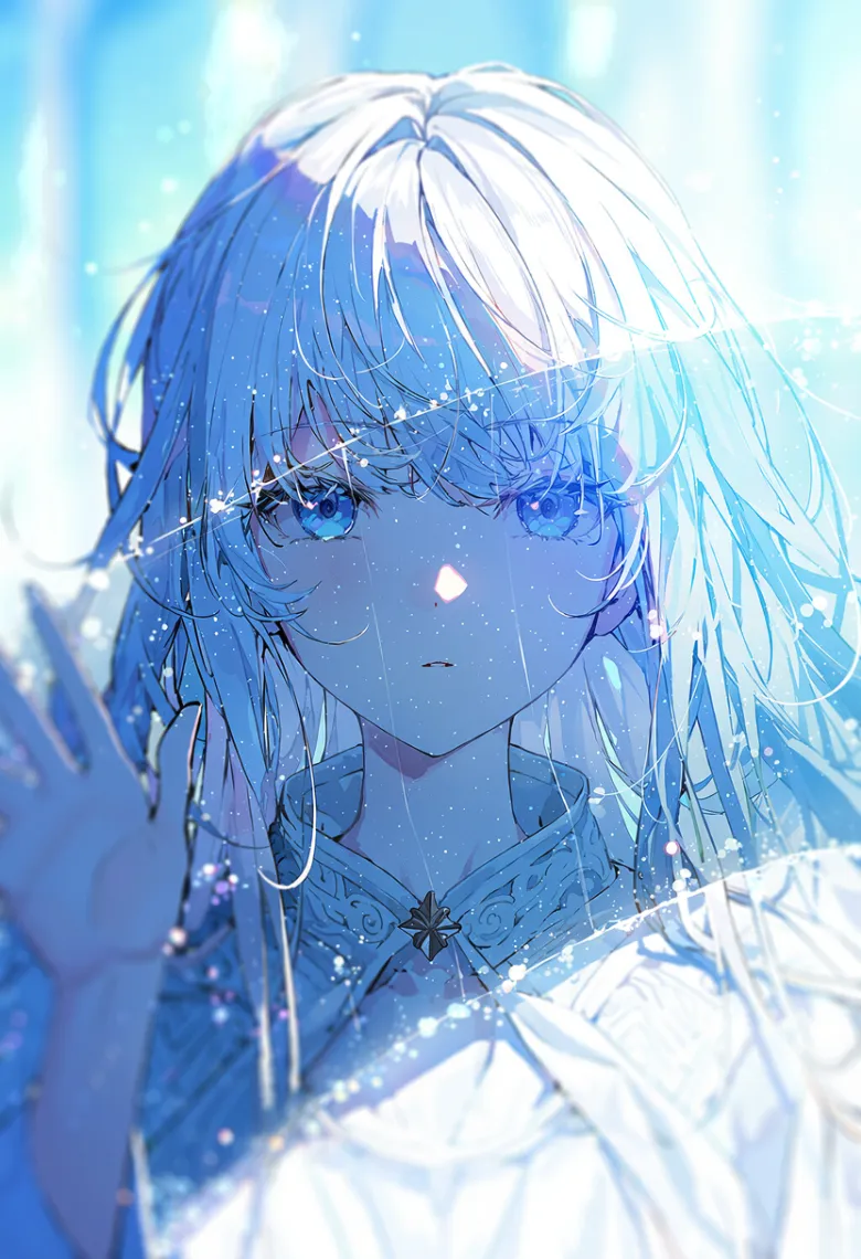 NovelAI V5のalpha transparencyによる透過表現の作例イラスト