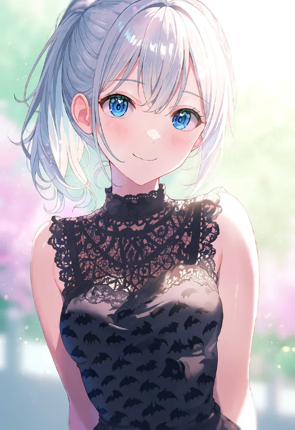 コウモリをプリントした服のAIイラスト
