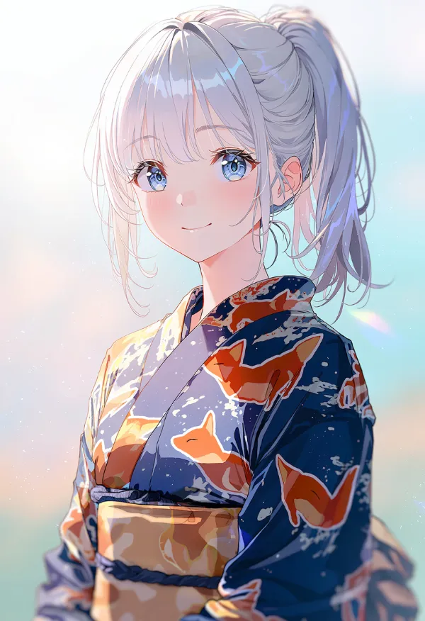 キツネをプリントした服のAIイラスト