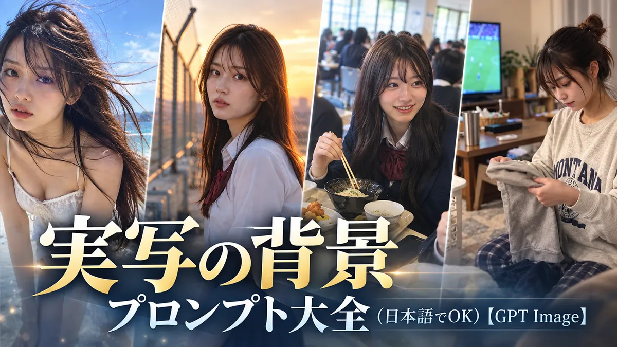 実写の背景プロンプト大全（日本語でOK）【GPT Image】
