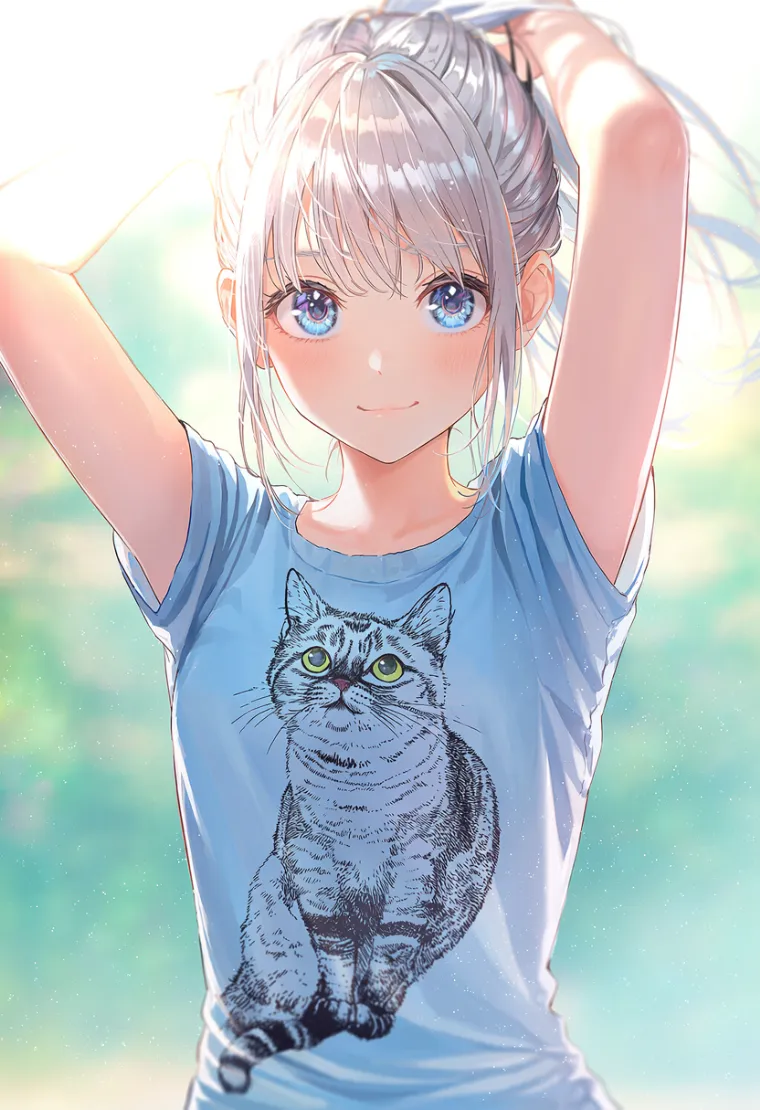 写実的に描かれた動物プリント